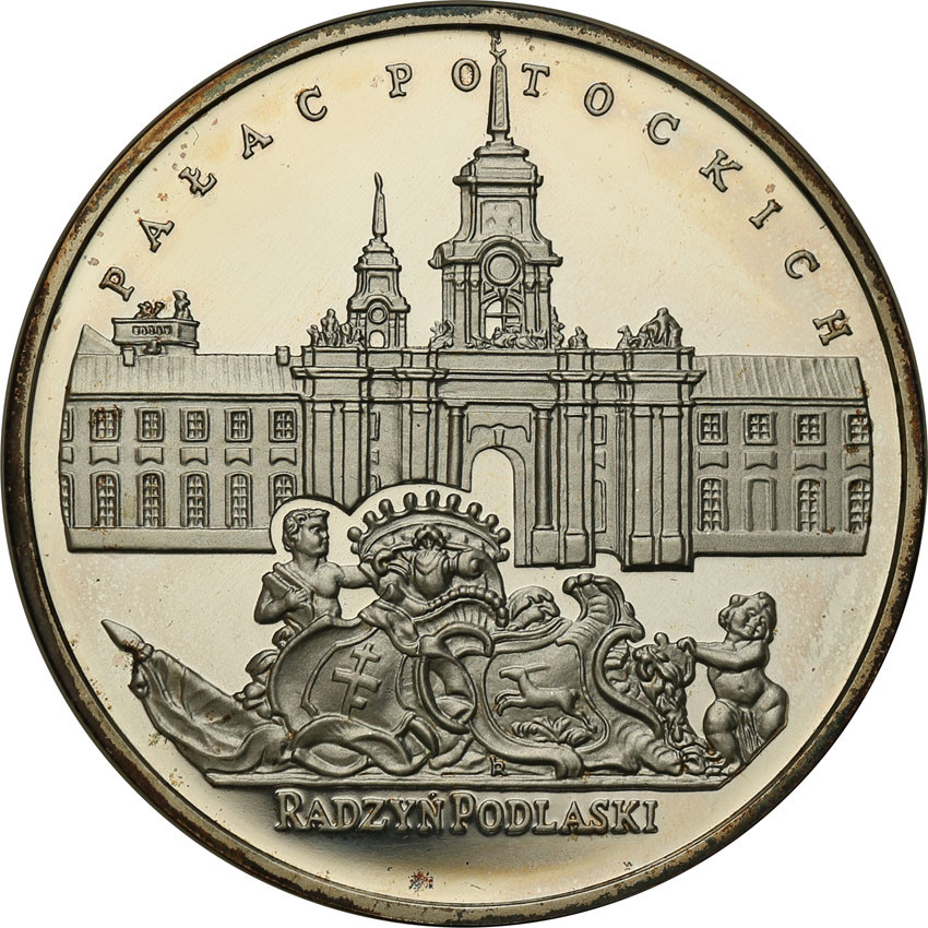 III RP. 20 złotych 1999 Pałac Potockich Radzyń Podlaski